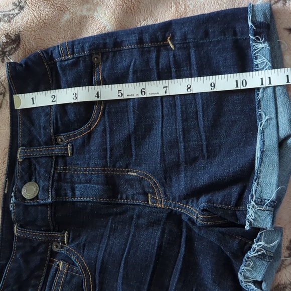 American Eagle super stretch shorts size 0 waist 12" - Picture 7 of 7